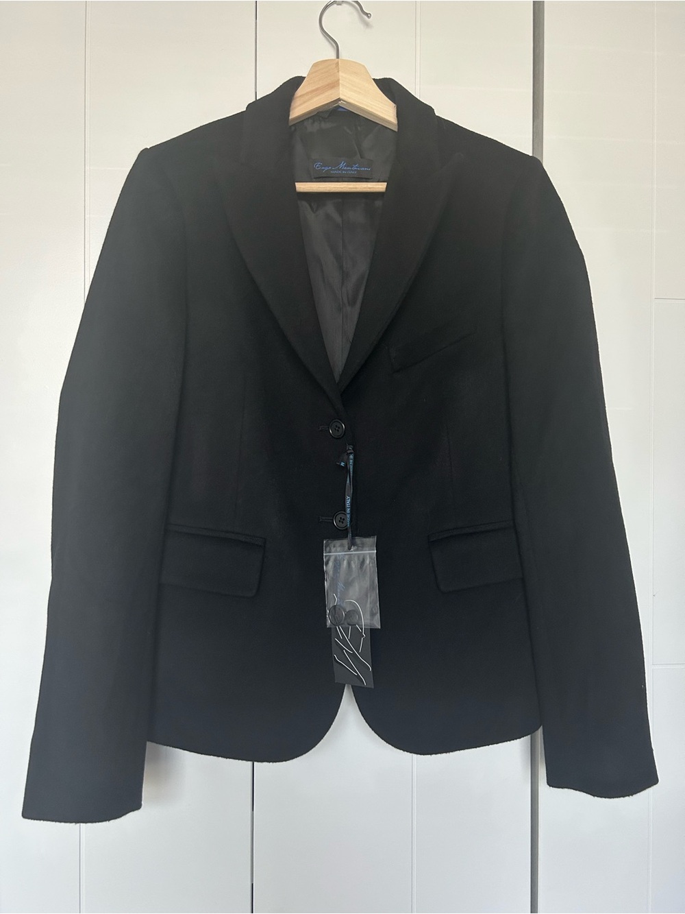 Enzo Mantovani Cashmere Single-Breasted Blazer